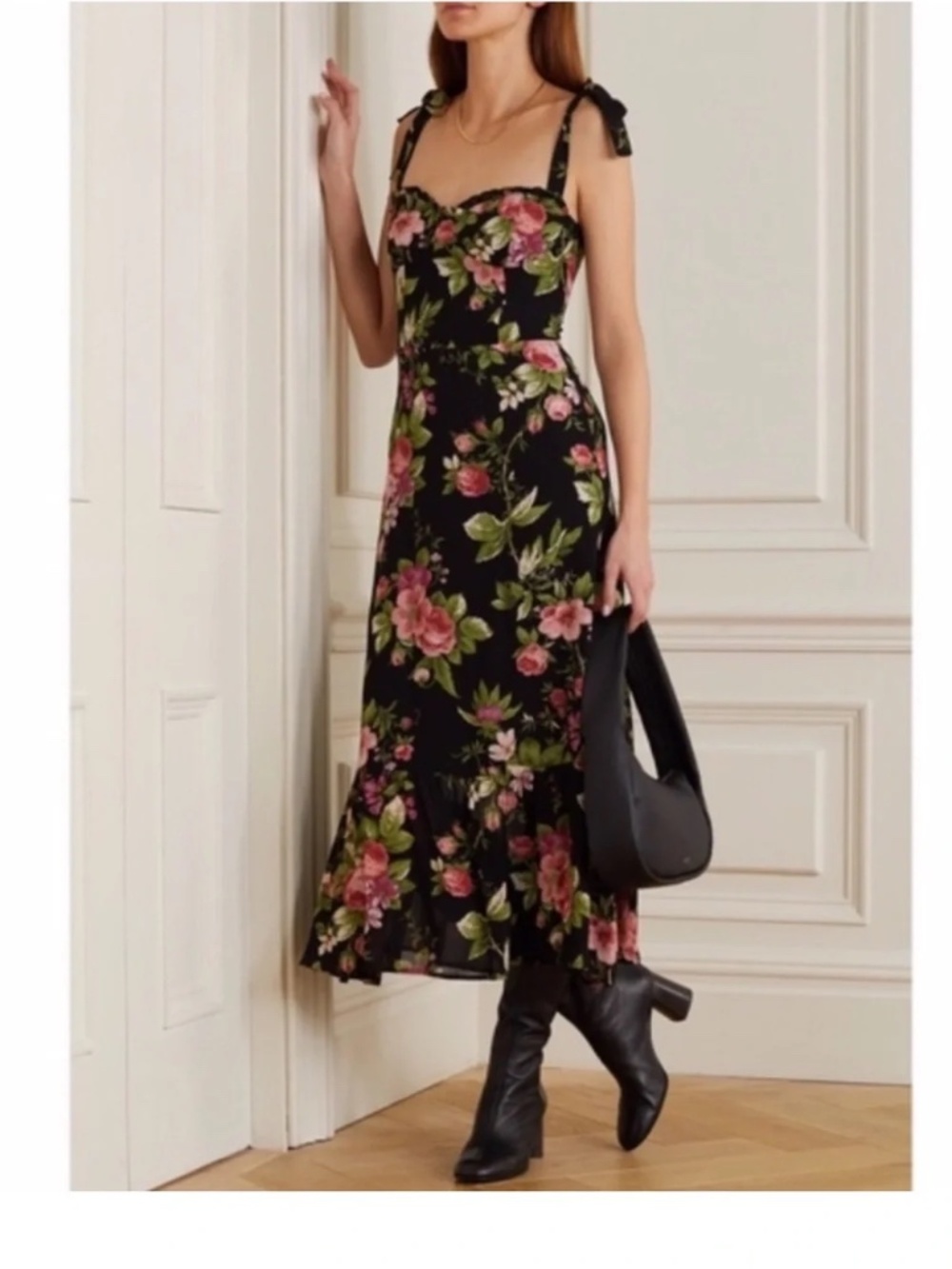 Reformation Nikita Floral Midi Dress Size 6 (Fits XS / S)